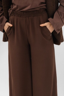 SPODNIE COMFORT BROWN 