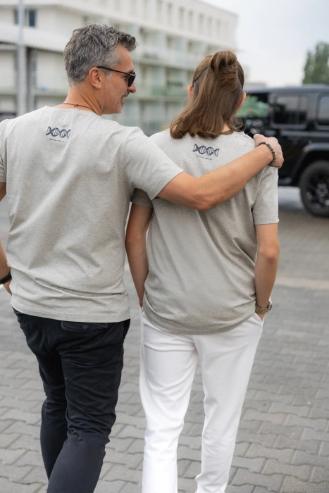 GRAY T-SHIRT MBM DNA