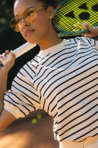 BLUZKA PASKI SHORT