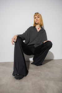 SPODNIE FLARED LEGGINS