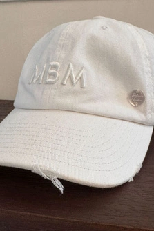 CZAPKA MBM WHITE VINTAGE