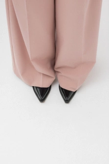 SPODNIE DUSTY PINK WIDE LEG