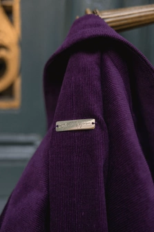 MARYNARKA RAVEN SZTRUKSOWA ŚLIWKA