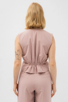 KAMIZELKA DUSTY PINK VEST