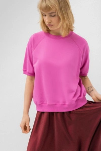 BLUZKA PINK SHORT FUKSJA