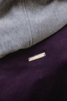 MARYNARKA RAVEN SZTRUKSOWA ŚLIWKA