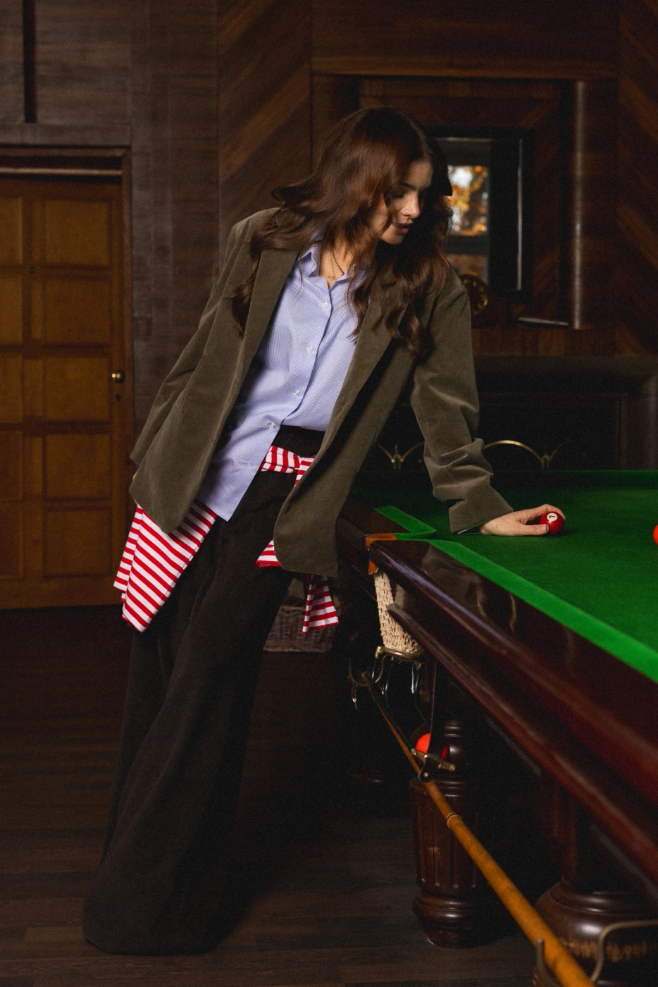 SPODNIE SZTRUKS DARK CHOCOLATE