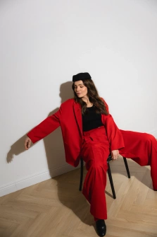 MARYNARKA RAVEN SCARLET RED