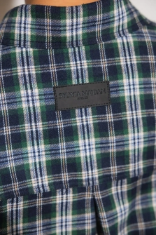 KOSZULA GREEN BLUE KRATA