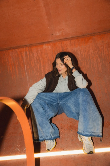 JEANSY BAGGY BLUE