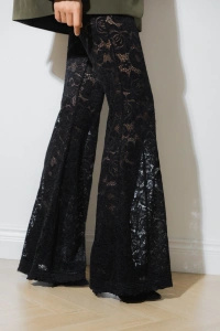 SPODNIE BLACK KORONKOWE