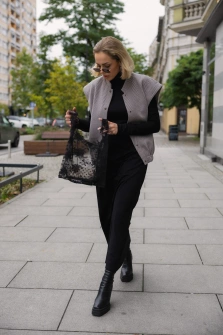 SUKIENKA ELEGANT BLACK DRESS GOLF