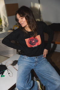 LONGSLEEVE REDLIPS BLACK