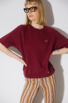 BLUZKA BURGUNDY SHORT