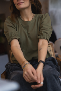 T-SHIRT BAFFI OLIVE