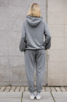 BLUZA MELANGE HOODIE Z KAPTUREM