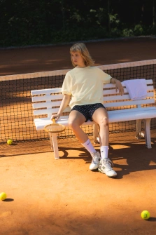 BLUZKA BUTTER LEMON SHORT