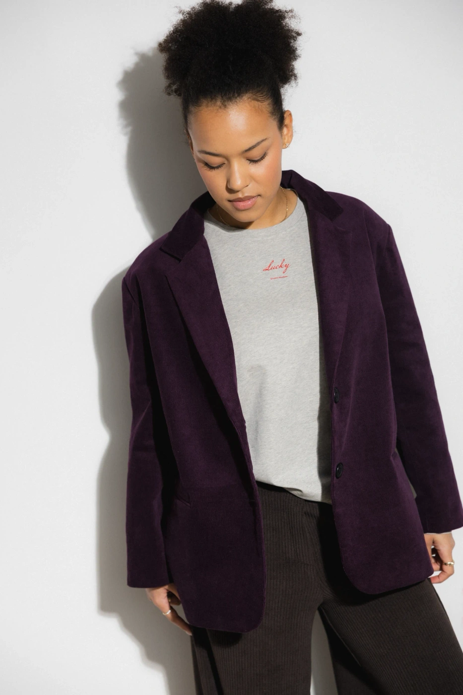 LONGSLEEVE GRAY 777 LUCKY