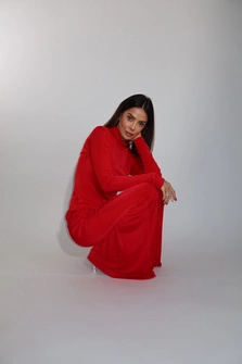 SPODNIE INTENSE RED