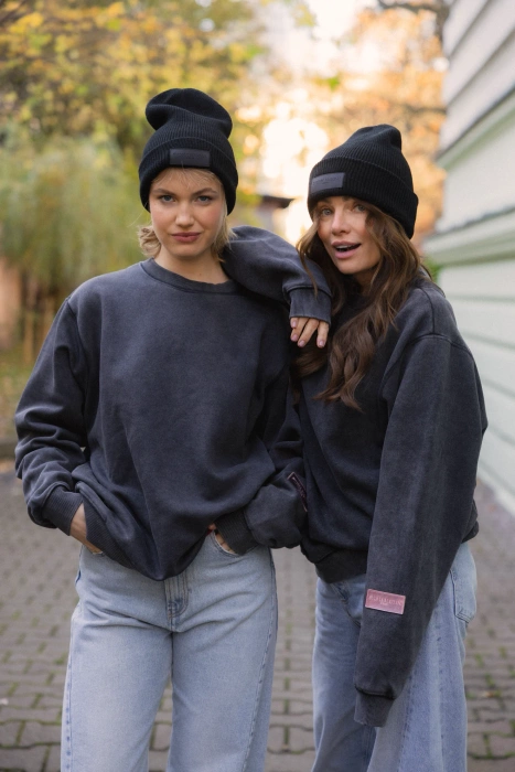 CZAPKA ZIMOWA CZARNA CLASSIC BLACK