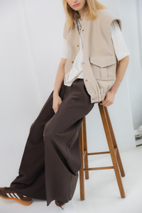 SPODNIE MOCHA WIDE LEG
