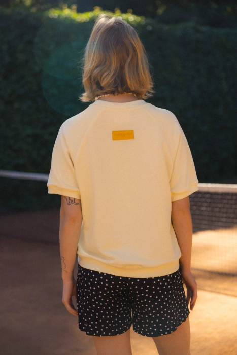 BLUZKA BUTTER LEMON SHORT