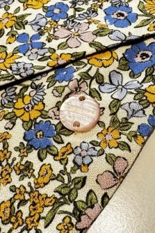 APASZKA/TOP FLORAL MAXI