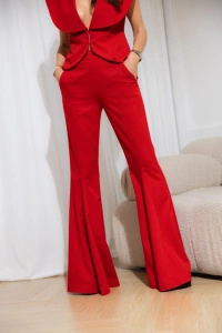 SPODNIE DZWONY SCARLET