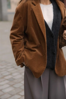 MARYNARKA RAVEN SZTRUKSOWA CARMEL