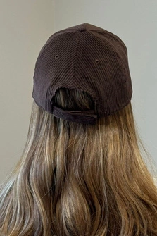 CZAPKA MBM BROWN CORDUROY