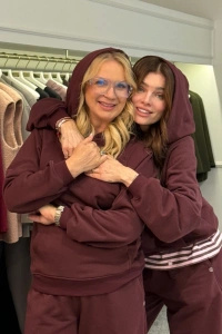 BLUZA BURGUND HOODIE