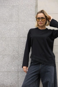 LONGSLEEVE CLASSIC BLACK KORONKA