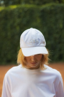CZAPKA MBM WHITE VINTAGE