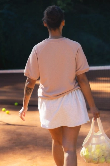 BLUZKA SAND SHORT PIASKOWY