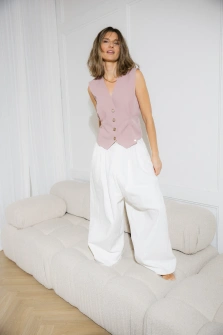 KAMIZELKA DUSTY PINK VEST