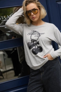 LONGSLEEVE MELANGE THE SWEETHEART CLUB