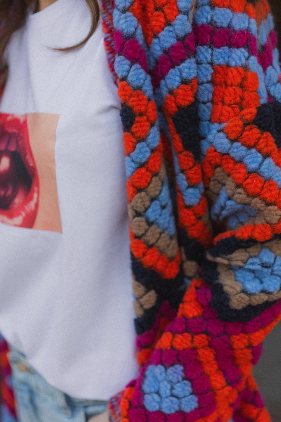 LONGSLEEVE REDLIPS WHITE