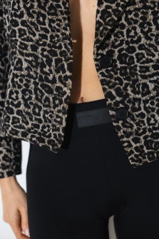 KRÓTKA MARYNARKA W PANTERKĘ