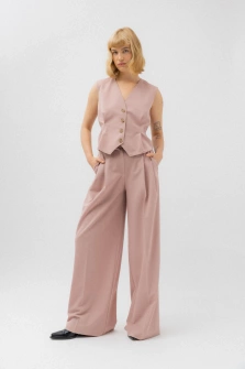 KAMIZELKA DUSTY PINK VEST