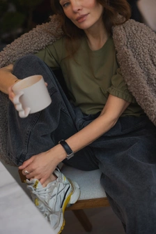 T-SHIRT BAFFI OLIVE