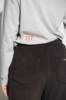 LONGSLEEVE GRAY 777 LUCKY