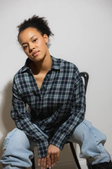 KOSZULA GREEN BLUE KRATA