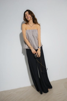 BLUZKA TOP DOT STRAPLESS 