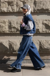 JEANSY VINTAGE NAVY BLUE