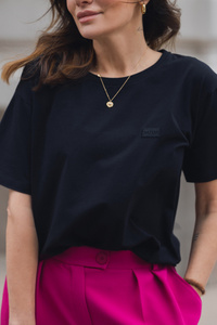 T-SHIRT MBM BLACK BASIC