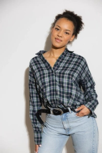 KOSZULA GREEN BLUE KRATA