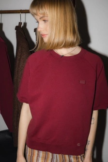 BLUZKA BURGUNDY SHORT