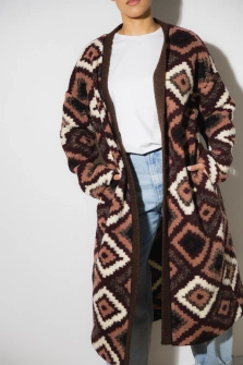 SWETER CARDIGAN LAPPONIE