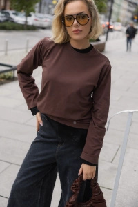 LONGSLEEVE BROWN CHOCO