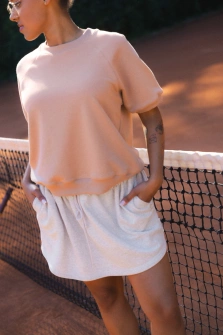 BLUZKA SAND SHORT PIASKOWY